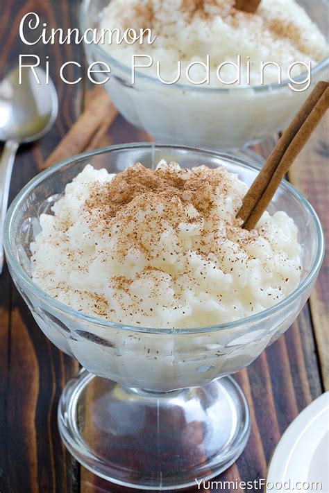 Cinnamon Rice Pudding – Recipe from Yummiest Food Cookbook