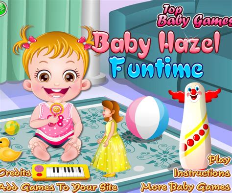 Baby Hazel Funtime game online | Girls games only