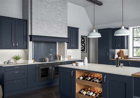 Blue Kitchens | Navy Kitchen Ideas | Masterclass Kitchens®