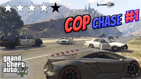 Grand Theft Auto V (GTA 5) | Police Chase #1 | Gameplay | PS4 - YouTube