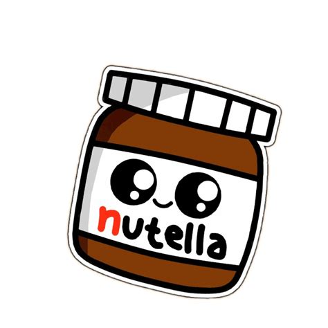 #nutella #kawaii #chocolate #yummy #delicious #ladyjeka #freetoedit ...