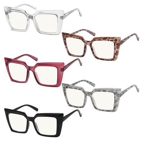 Wide Size Reading Glasses | Blue Light Filter Eyeglasses | Sunglasses ...