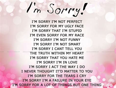 Sorry Mom Poems Quotes. QuotesGram