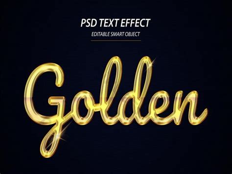 Simply Golden Text Effect Design | PSD PNG Images Free Download - Pikbest