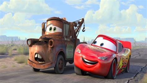 Mater and Lightning McQueen - Cars 2 Character Wallpaper