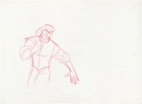 Pocahontas John Smith Production Drawing - ID: jun22327 | Van Eaton ...