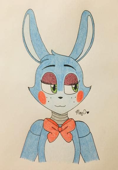 Toy Bonnie fan art I made months ago : r/fivenightsatfreddys