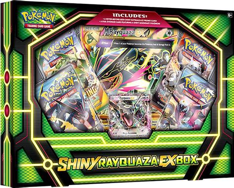 Pokemon Trading Card Game XY Shiny Rayquaza EX Premium Collection Box 4 ...