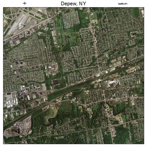 Aerial Photography Map of Depew, NY New York