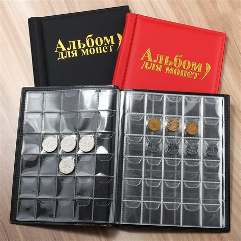 Stoneway - 250 Pockets Coin Album Book With 10 Pages Suitable for Coins ...