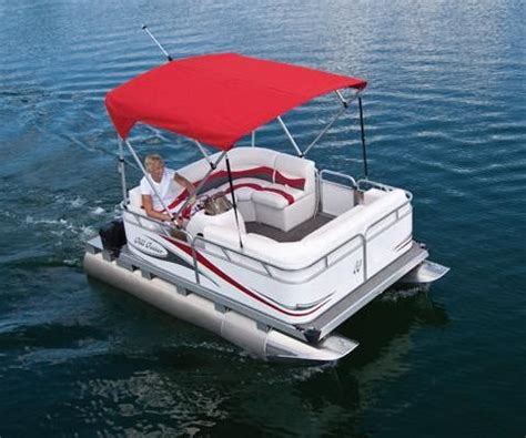 713 RL Small Electric Pontoon Boat | Electric pontoon boat, Mini ...