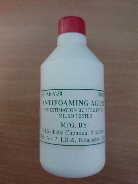 Liquid Anti Foaming Agent, Grade Standard: Bio-Tech Grade, Packaging ...