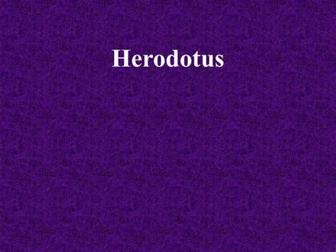 Herodotus