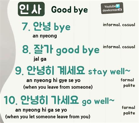 Korean greetings, coreano | Coreanas, Aprender coreano, Hangul coreano