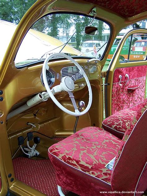 custom vw beetle interior