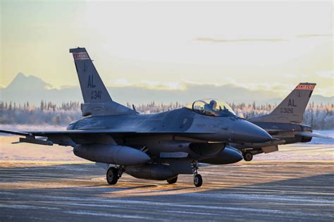 Guard F-16Cs Get New Home, Mission with Aggressor Squadron in Alaska ...