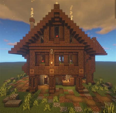 Step by step minecraft log cabin blueprints - onlineden