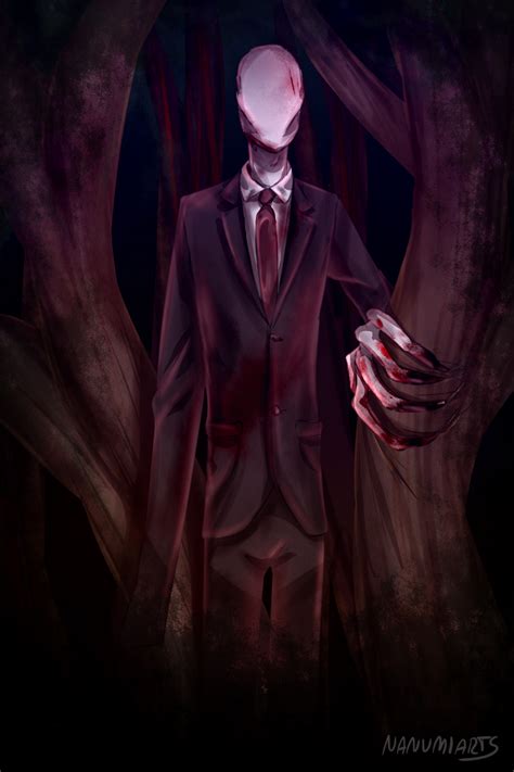 |Fanart| Slenderman|Creepypasta by NanumiARTS on DeviantArt