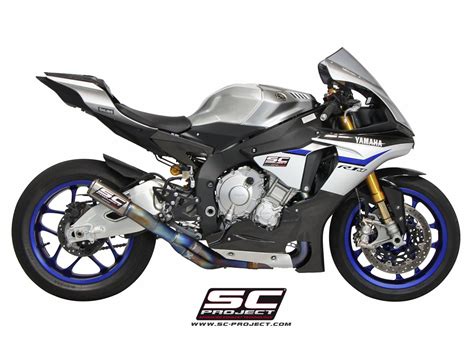 SC Project exhaust YAMAHA YZF R1 / R1M 2015 - CR-T CARBON RACE - DE-CAT ...