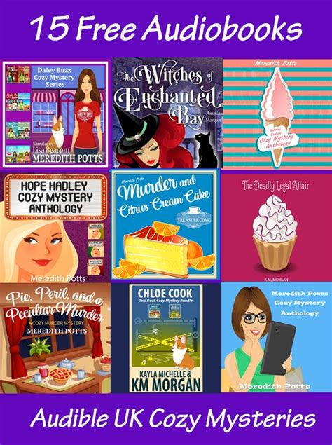 15 Free Audiobooks -- Audible UK Cozies | Cozy mysteries, Cozy mystery ...