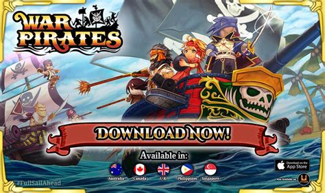 Mobile strategy game War Pirates is now available in select countries ...