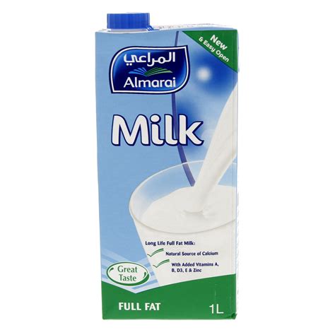 Al Marai Full Fat Long Life Milk 1 Litre – MercatCo.com