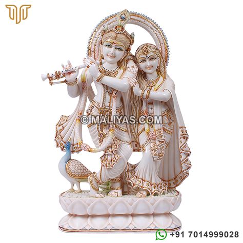 Premium quality marble Radha Krishna statue, Manufacturers of Premium ...