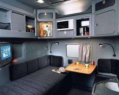 Semi Truck Interior Cabin