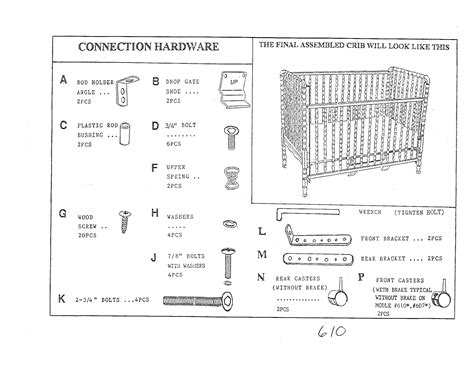 Baby Crib Hardware Replacement - Image to u