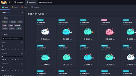 Axie Infinity Marketplace → Read our Comprehensive Guide