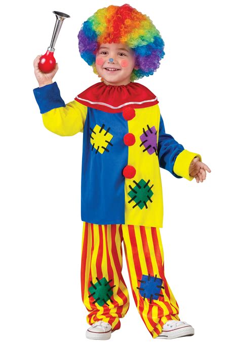 Big Top Clown Toddler Costume