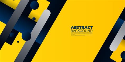 Modern Simple Abstract Background with Dark Blue And Bright Yellow ...