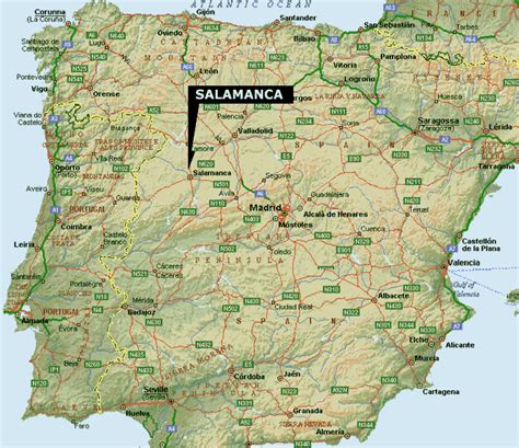 Maps of Salamanca