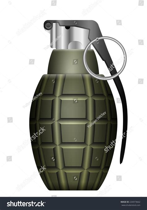 Grenade Illustration Stock Illustration 226973662 - Shutterstock