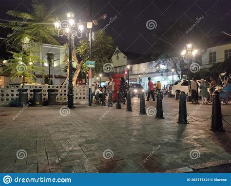 Evening in the Old Town of Semarang Indonesia Editorial Stock Image ...