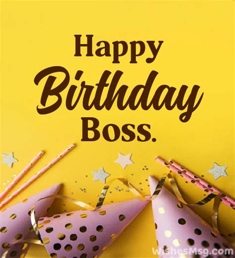 125 Best Happy Birthday Wishes For Boss - WishesMsg