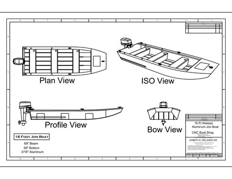 Wooden Jon Boat Plans Free in 2020 | Jon boat, Boat plans, Aluminum jon ...