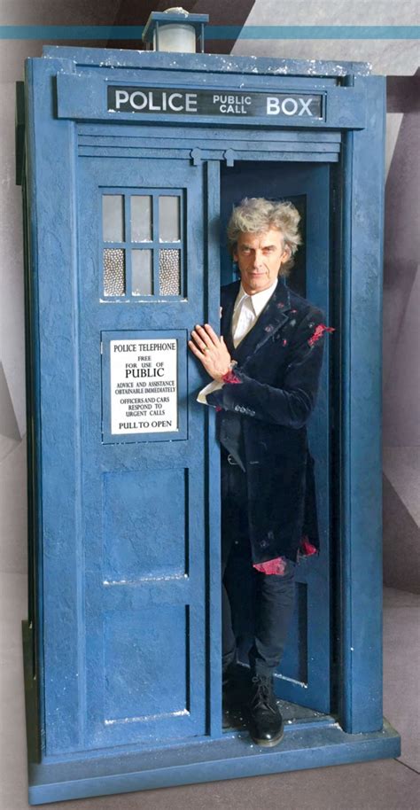 SillyTilly — Peter Capaldi with The First Doctors TARDIS in 2020 ...