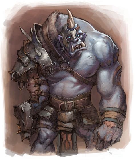 Ogre Concept from World of Warcraft: Warlords of Draenor | Ogre ...