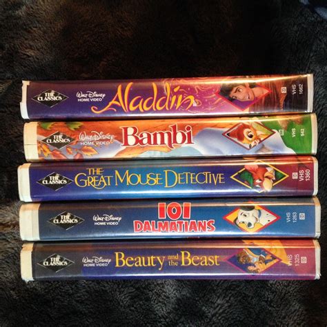 Disney Black Diamond VHS Videos: Prices on eBay Are Not Real | Vhs ...