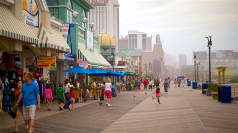 Atlantic City Boardwalk Area Map