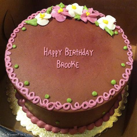 Happy Birthday Brooke Cakes, Cards, Wishes