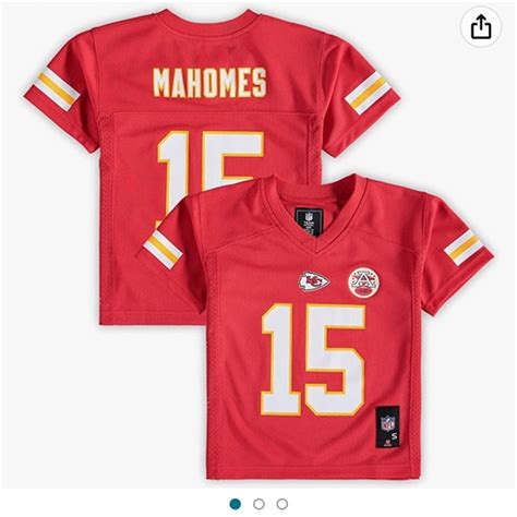 Nike | Shirts & Tops | Hpnwt L Patrick Mahomes Red Kansas City Chiefs ...