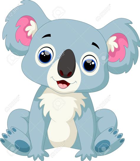 Cute koala cartoon Stock Vector - 43530031 | Cute cartoon animals ...