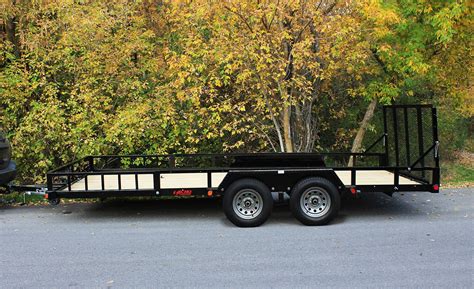 New 2022 Echo Trailers UTV + 1-ATV Trailer XL length 17', Tandem Axle ...