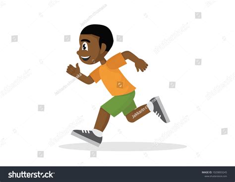 Speed Runner Clipart Animated