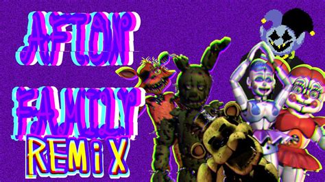 Afton Family Remix - FNAF Song - YouTube