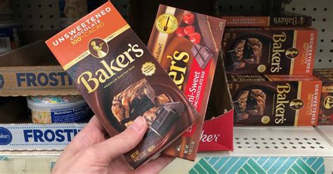 Dollar Tree: Baker's Premium Baking Chocolate Bars Only $1