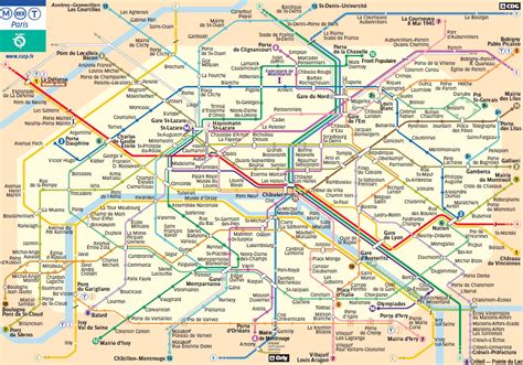 Porte Maillot station map - Paris Metro