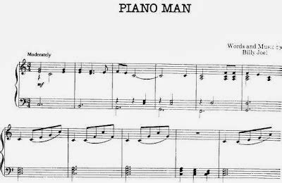 Billy Joel Piano Man Sheet Music Free Download for PDF: Billy Joel ...